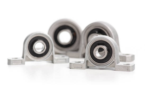 Bearing mount on a white background isolation Bearing mount on a white background isolation