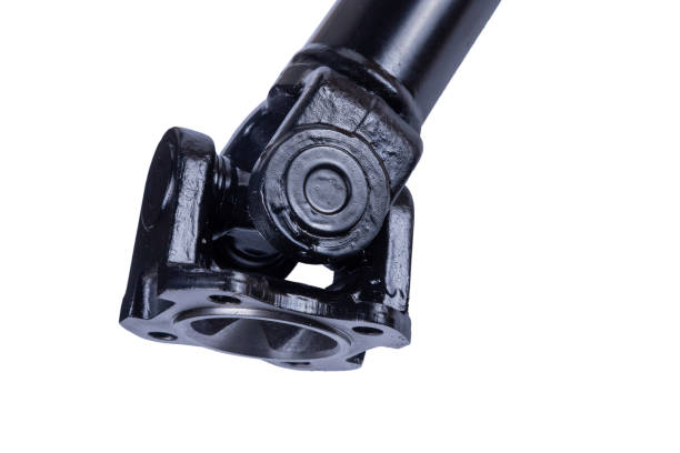 cardan shaft in black, isolated on a white background cardan shaft in black, isolated on a white background